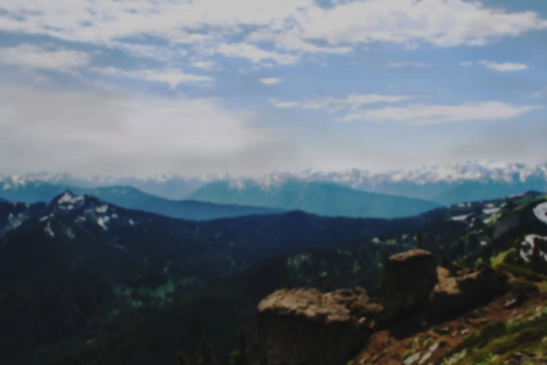 Scenery from the Olympic Peninsula